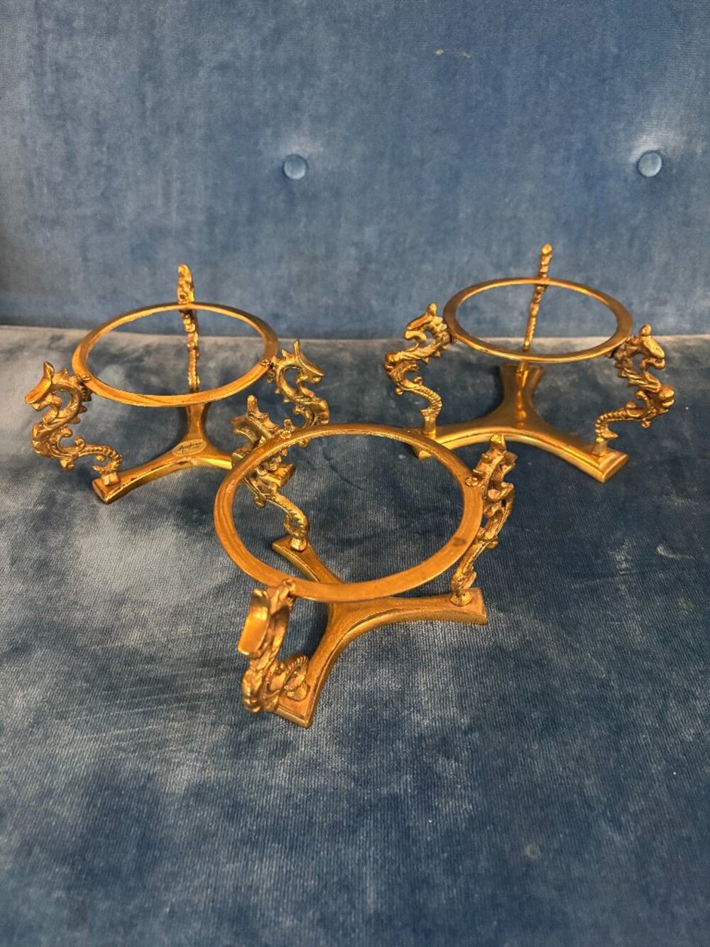 Andrea by Sadek Vintage Solid Brass Decor Stand (3)